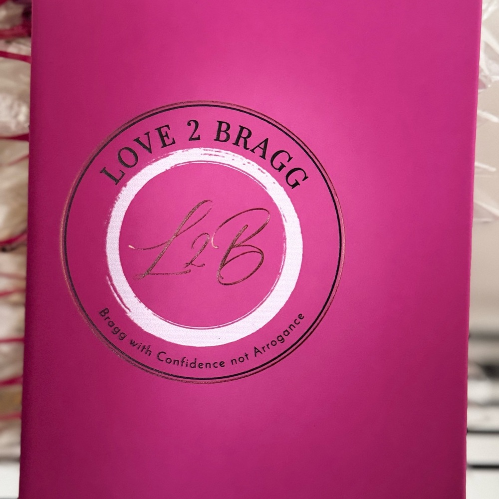 Love 2 Bragg Vibrant Pink Notebook